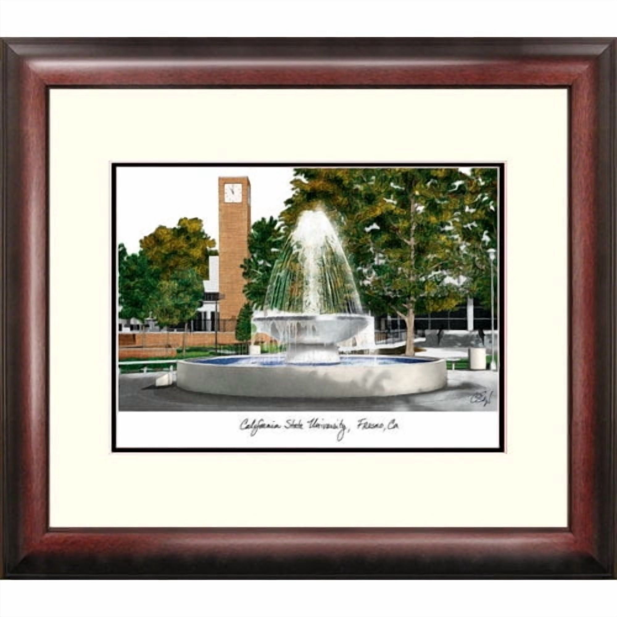 Campus Images Alumnus Lithograph Framed Photographic Print