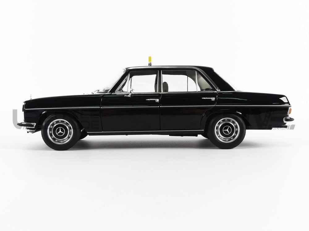 1968 Mercedes-Benz 200 Taxi Black 1/18 Diecast Model Car by
