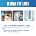 thumbnail image 5 of 2pcs Drain Blockage Removal Powder Toilet, Kitchen, Drain Blockage, Dredging, Cleaning, Deodorant Powder, 5 of 5