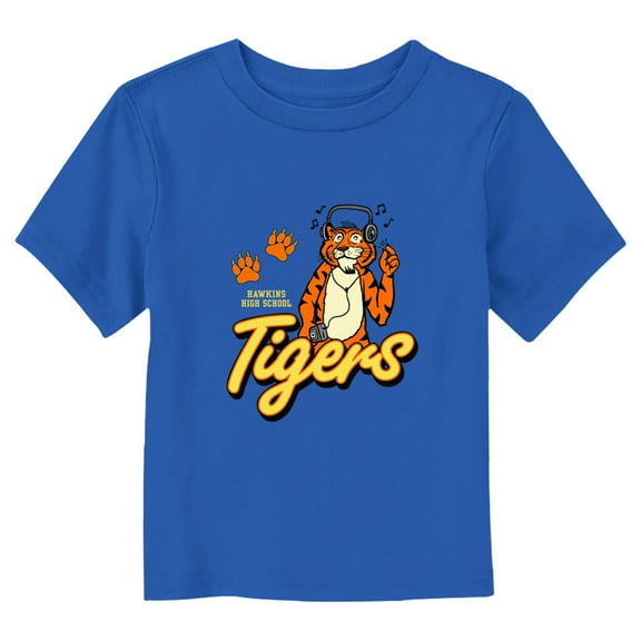 Netflix Toddler's Stranger Things Hawkins High School Tigers Graphic T-Shirt