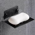 thumbnail image 4 of Caja para jabonera de baño, estante, caja de jabón perforada gratis, drenaje montado en la pared, acero inoxidable 304, 4 of 5