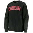 thumbnail image 2 of Women's Pressbox Black South Carolina Gamecocks Comfy Cord Vintage Wash Basic Arch Pullover Sweatshirt, 2 of 3