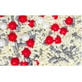 thumbnail image 2 of Sprinkle Deco® White Silver Red Winter Edible Decoration Confetti Sprinkles Cake Cookie Cupcake IceCream Donut Quins, 2 of 2