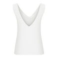 thumbnail image 6 of Mittory Women’s Sexy Plunge Deep V Neck Sleeveless V Backless Going Out Tank Trendy Bodysuits Tops, 6 of 6