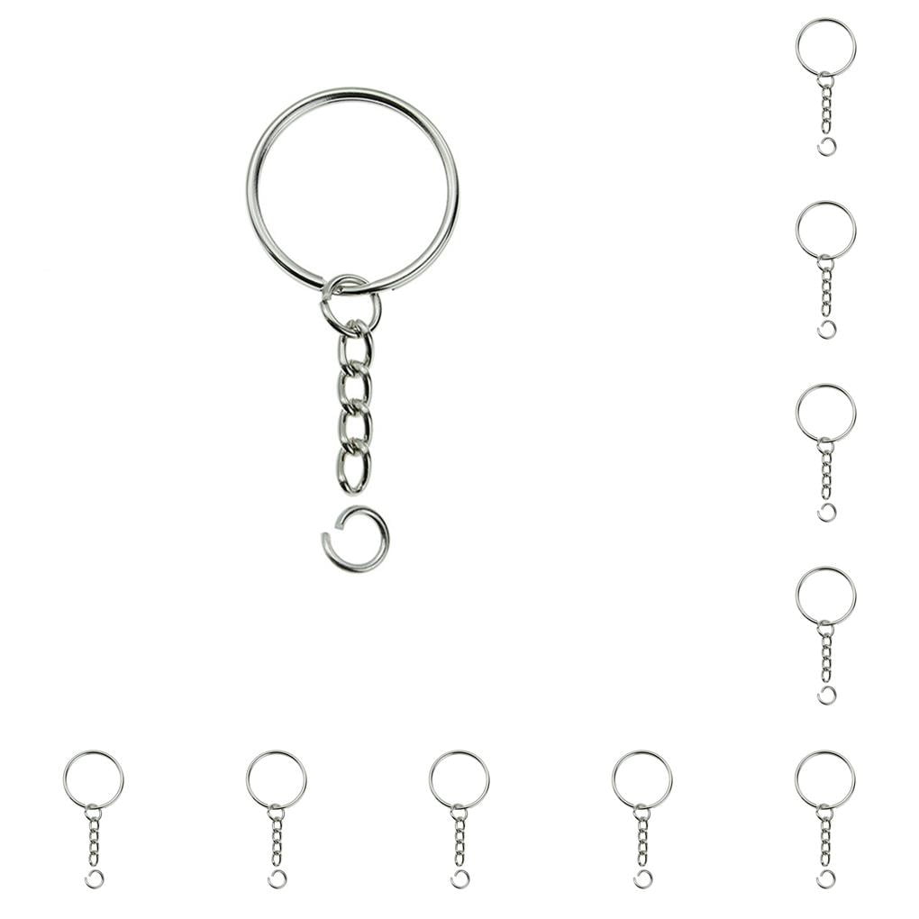 アクセサリー AT LAST key ring with pin crativent Key Chain Rings Lobster Clasp Screw Locking Hook ple Car