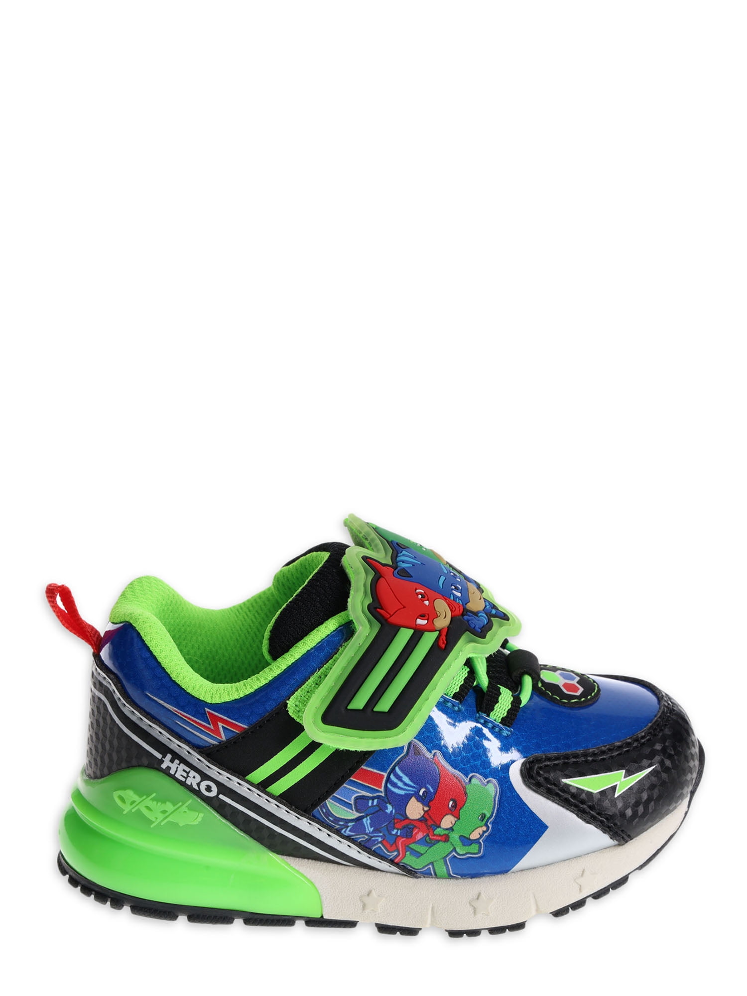 PJ Masks Toddler Boys License Light Up Athletic Sneaker, Sizes 7-12