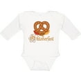 thumbnail image 3 of Inktastic Oktoberfest Pretzel German Festival Boys or Girls Long Sleeve Baby Bodysuit, 3 of 5