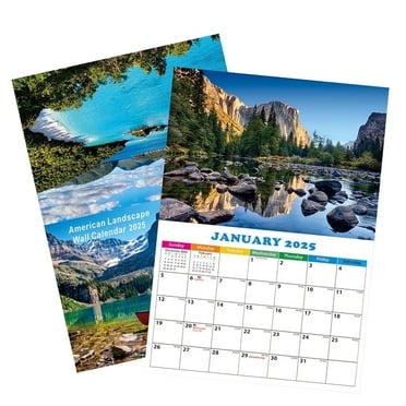 RnemiTe-amo 2025 Wall Calendar Nationals Parks Wall Calendar Full Page Months Thick Sturdy Paper Perfectful For Calendar Organization And Planning