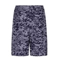 thumbnail image 6 of KIHOUT Men's Camo Print 2-in-1 Swim Trunks - 95% Polyester 5% Spandex, Drawstring Elastic Waist, Lined with Pockets for Beach, Pool and Summer Casual Wear, 6 of 6
