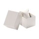 thumbnail image 1 of Qarigey Caja de almacenamiento para reloj, tienda de centro comercial para el hogar, brazalete de joyería, collar, caja de cadena de mano, contenedor Ropa, zapatos y accesorios Miscelánea Blanco Qarigey AP018241-01, 1 of 6
