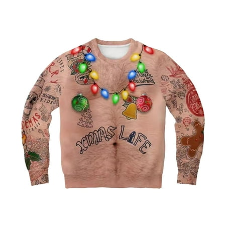 

Christmas Women s Men s Ugly Christmas Sweater Sweater Pullover Jumper Tunic
