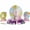 Multicolored, variant on Amscan Christening Table Decoration (Pack of 24)