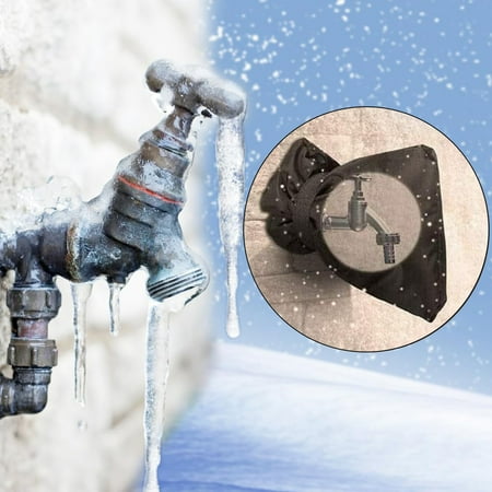 

Riguas 2/4Pcs Faucet Cover Reusable Easy to Install Winter Freeze Protection Spigot Cover for Home Garden Outdoor