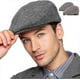 thumbnail image 4 of Adjustable sun hat men's travel beret (coffee + light gray) 2 pieces, 4 of 5