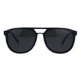 thumbnail image 2 of Mens Classic Mod Thin Plastic Racer Pilots Sunglasses Navy Black, 2 of 4