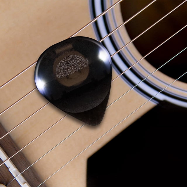 Guitare Lumineuse Pick Éblouissante Guitare Illuminée Colorée Plectre - Auto LED pour Performance de Scène Améliorée