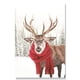 thumbnail image 3 of Pósteres de paisajes de bosque invernal, impresiones de Navidad, abeto, pino, reno, alce, lienzo, pintura, arte de pared, decoración, 3 of 5