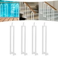 thumbnail image 6 of Premium Stair Railing Posts (4pcs), 100cm Iron Posts with Baked Paint, 180° Adjustable Top Bracket, Easy-Clean Surface, Suitable for Mobility-Impaired Users/Deck/Balcony, 6 of 17