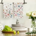 thumbnail image 4 of Sm:)e Flowers Sakura Butterfly Sping Kitchen Towels Set of 2, 18x26 Inch, 4 of 6