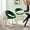 Green, variant on Modway Nouvelle 19" Velvet Dining Chairs in Gold/White (Set of 2)