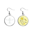 thumbnail image 1 of Pendiente Sol Flor Pendiente Joyas Moda Unbranded M, 1 of 3