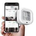 thumbnail image 1 of Termómetro Inalámbrico Higrómetro Compacto Bluetooth 5.0 Temperatura Interior Sensor De Humedad Temperatura Monitor De Humedad Para Casa Garaje Invernadero Habitación Para Bebés Minnieouse HA026515-02, 1 of 5