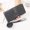 Black, variant on YUANOU Women Zipper Pu Leather Purse Card Holder Multi Card Organizer Mobile Phone Clutch Bag(Brown)