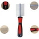 thumbnail image 2 of Double-sided stainless steel pet comb, 19.5 x 5 cm, professional metal grooming and shedding brush, cat and dog grooming comb cutting tool, double-sided fur rake tool, 2 of 5