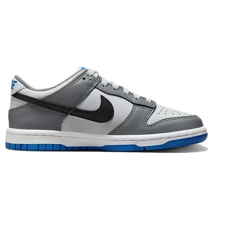 Big Kid s Nike Dunk Low Cool Grey Black Pure Platinum FB9109 001 4