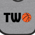 thumbnail image 4 of Inktastic Second Birthday Basketball Two Boys or Girls Baby Bib, 4 of 4