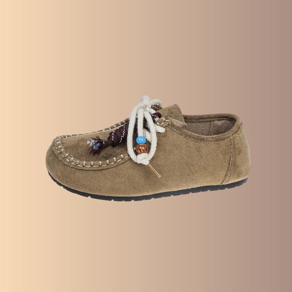 Viluyesy Women's Mules Loafers, Slip-On Round Toe Casual Comfortable 2026 Fashion Flat Shoes Khaki