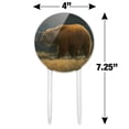 thumbnail image 2 of Acrylic Wandering Grizzly Bear Cake Topper Party Decoration for Wedding Anniversary Birthday Graduation, 2 of 7