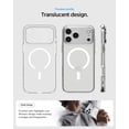 thumbnail image 4 of Funda para teléfono celular Spigen Ultra Hybrid MagFit iPhone 17 Pro Frost White, 4 of 7