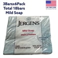 thumbnail image 2 of Lot of 18 Bars Jergens Mild Soap Cleans & Freshens, 6 x 3Bars, Each Bar 3oz, 2 of 3