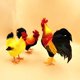 thumbnail image 5 of Ganfancp Simulación Pollo Pequeño Gallo Modelo Atrezzo Simulación Decoración Interior Adornos Material Espuma Ofertas Del Día Sólo En Línea 2 X Gallo, 5 of 5