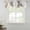 Beige, variant on Beige Gray Tie Up Valance Curtains for Windows, Kitchen Curtains Window Treatments, Abstract Grunge Mottled Neutral Texture Short Window Shades Valances for Bedroom Bathroom Cafe 42"x18"