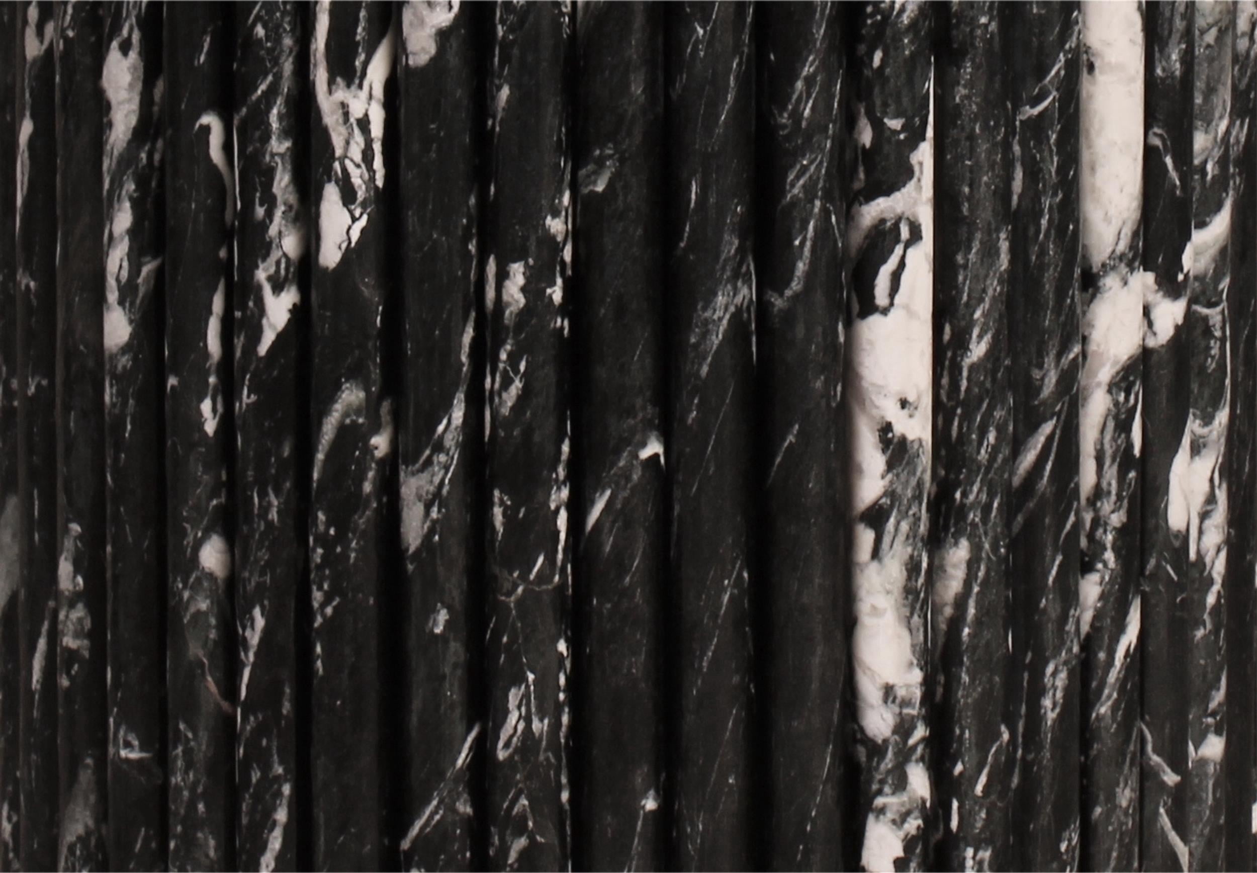 Meridian Furniture Messina Black Marble Dining Table