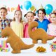 thumbnail image 2 of Almohada de felpa Andywoo Dino Nuggets Dinosaur Chicken Tyrannosaurus, 2 of 8