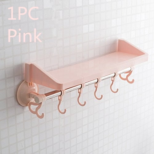 Jeobest 1pc Bathroom Suction Shelf Cup Jeobest 1pc Bathroom Suction Shelf
