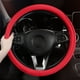 thumbnail image 5 of Funda universal para volante de coche, silicona antideslizante, diseño fino, 36-40 cm de diámetro, uso durante 4 estaciones, fácil limpieza, 6 colores, tacto de cuero, estilo deportivo, 5 of 5