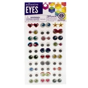 Go Create Self-Adhesive Wiggly & Holographic Puffy Eyes