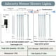 thumbnail image 4 of Luces navideñas Adecorty Meteor Shower, 8 tubos, 192 LED, 4 of 8