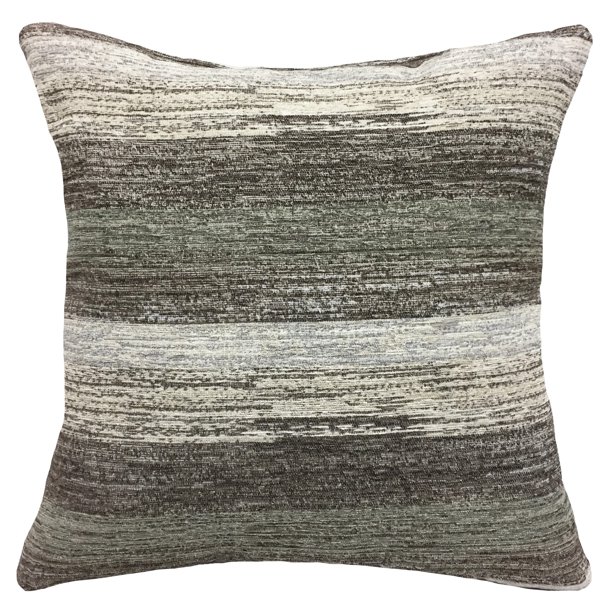 Better Home and Gardens Square Striped Decorative Pillow, 18" x 18