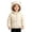 Beige, variant on Kukoosong Toddler Cute Tiger 3D Ear Hooded Puffer Jacket, Lightweight Full Zip Long Sleeve Tiger Print Coat, Fall Winter Warm Outerwear for Baby Boys and Girls