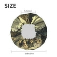 thumbnail image 4 of Kdxio Epic Dragon Skull Scene Print Shower Cap for Women,Elastic and Reusable,Double Waterproof Layers Bathing Hat, 4 of 6