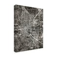 thumbnail image 2 of Trademark Fine Art 'Boulder Colorado City Map Black' Canvas Art by Michael Tompsett, 2 of 4