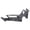 Carbon Fiber, variant on Nieyigj Motorcycle Front Fairing Winglet Aerodynamic Wing Spoiler Replacement for Yamaha Nmax125 Nmax155 2020-2022, Kawasaki Ninja 250 300 EX300 2013-2017 (Solid Black / 16.5 inches)