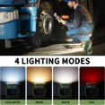 thumbnail image 4 of MOSLIGHTING Portable Work Light, 4000LM, IP65 Waterproof Magnetic Work Lights with Stand, 12000mAh PowerBank LED Rechargeable Lights, 1/4” Threaded Port Flood Light for Job Site, Car Repairing, 4 of 4