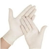 Tirol 6019384 Latex Powder Free Disposable Gloves, Clear - Large - Pack of 100
