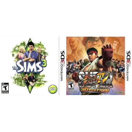 The Sims 3 + Super Street Fighter IV: 3D Edition